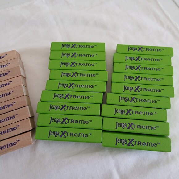Jenga Xtreme - Complete Set of Blocks (54) - Stacking Game - Picture 8 of 8